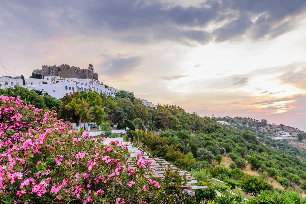 Spirituelle rejser med "Et kursus i mirakler" på den hellige ø Patmos, Grækenland