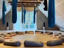 Nytårs-retreat på Møn med Aerial og Hatha-yoga | 19. - 21. januar 2024​