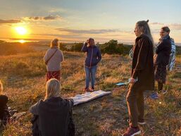 5 dage med yoga, meditation, vandreture i Djursland | 11. - 15. august 2021